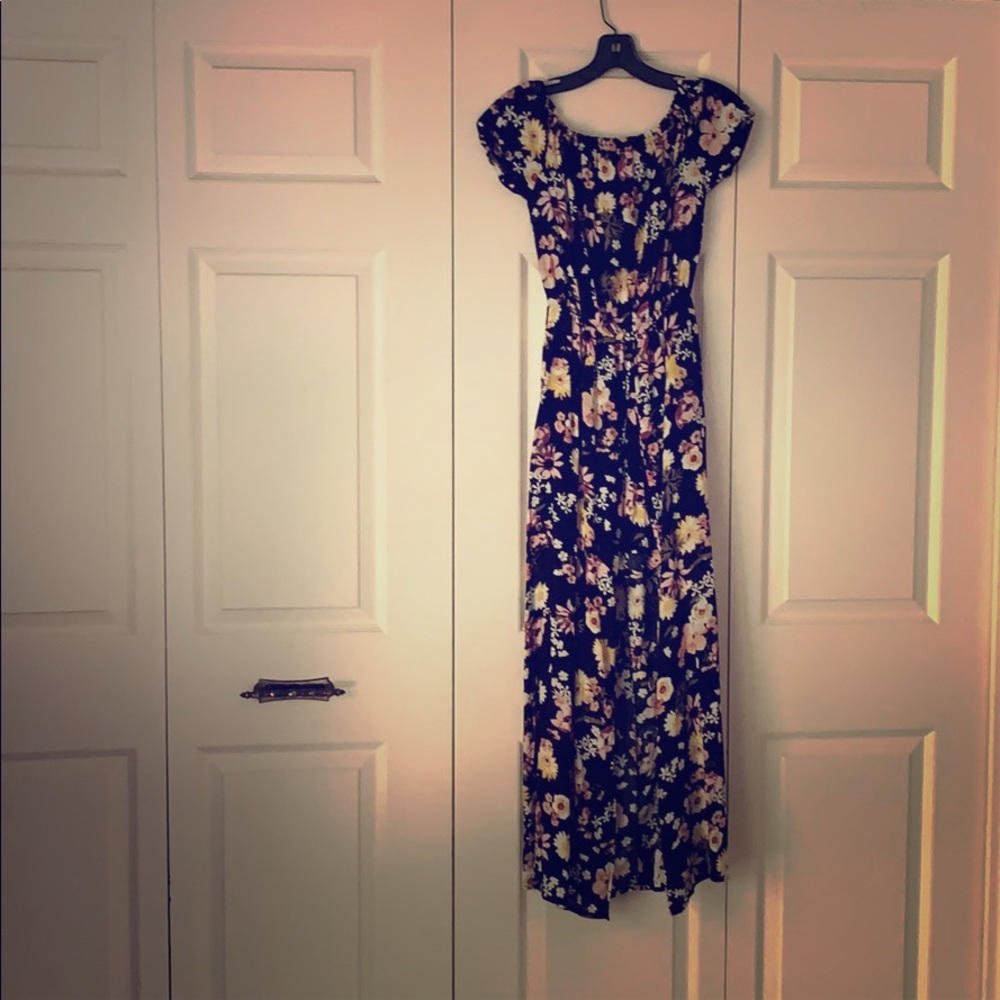 Open Front Dress